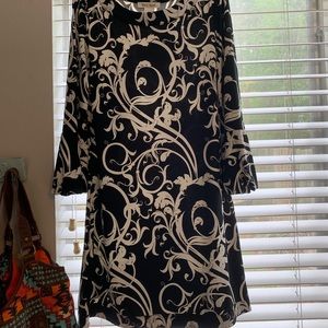 WHITE HOUSE BLACK MARKET dress | | bell sleeves